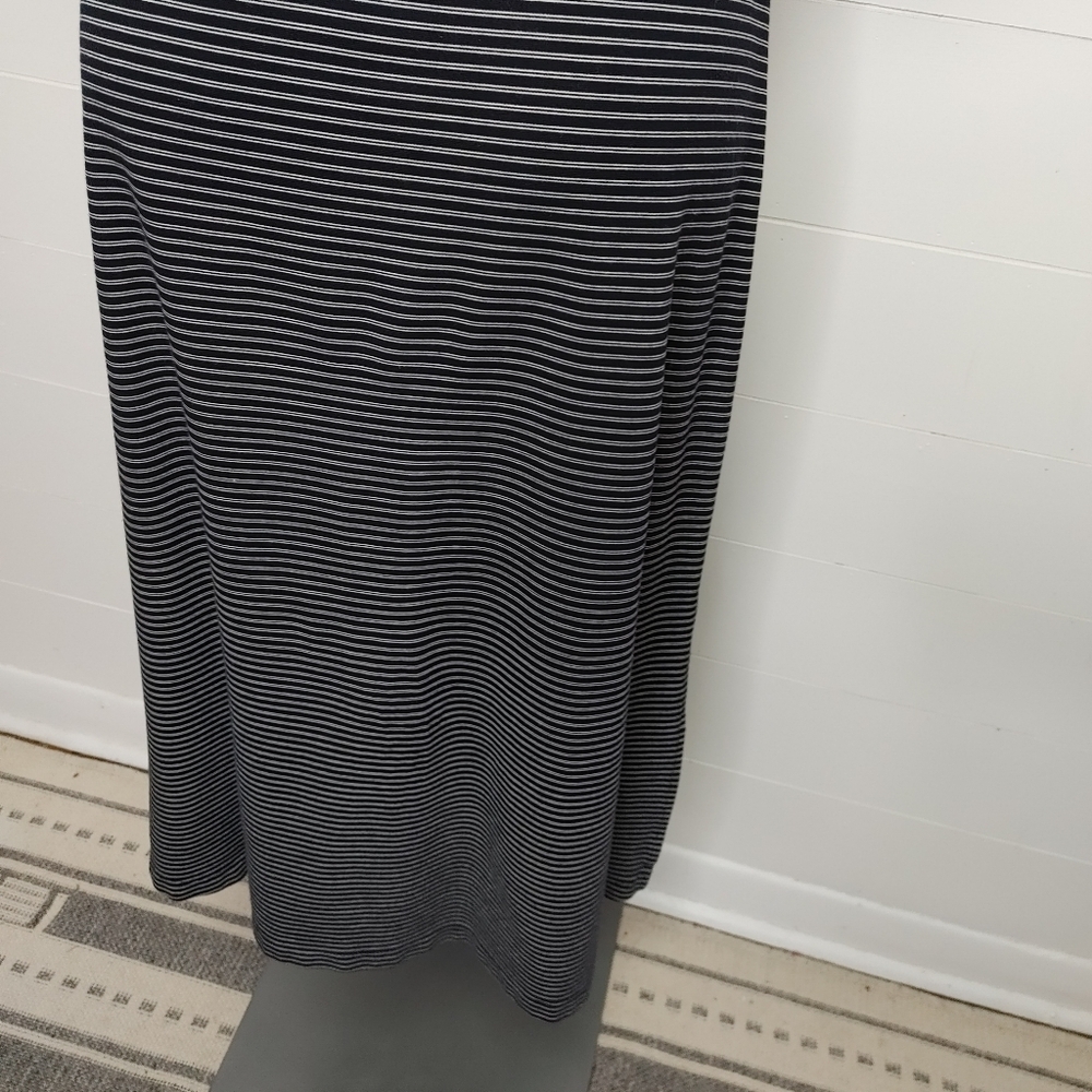 Club Monaco striped scoop neck dress size M - Picture 8 of 11